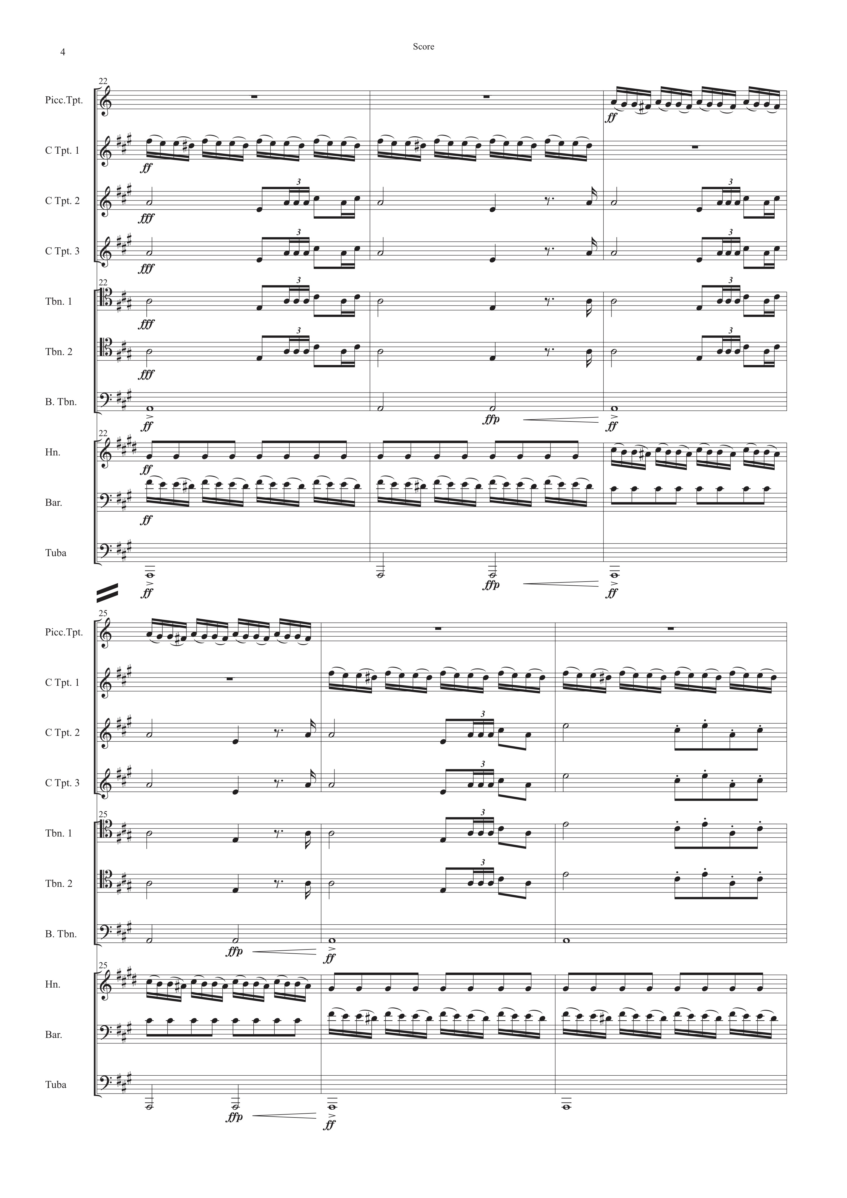 軽騎兵」序曲 (スッペ) 金管十重奏 | 金管アンサンブル楽譜 | NABEO